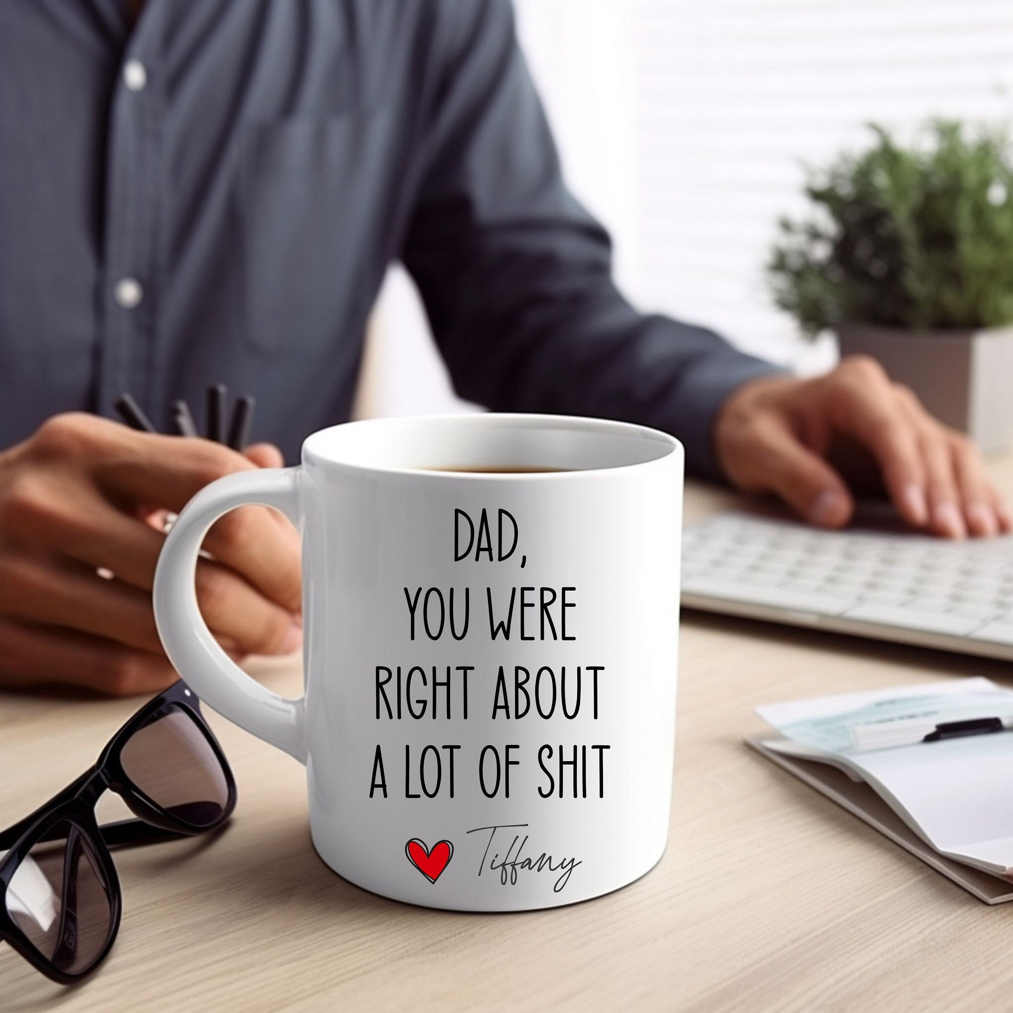 Funny mugs for dad discount