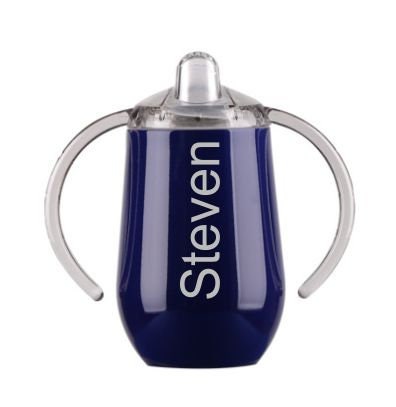 Personalized Sippy Cup Stainless Steel Toddler Cup Birthday 