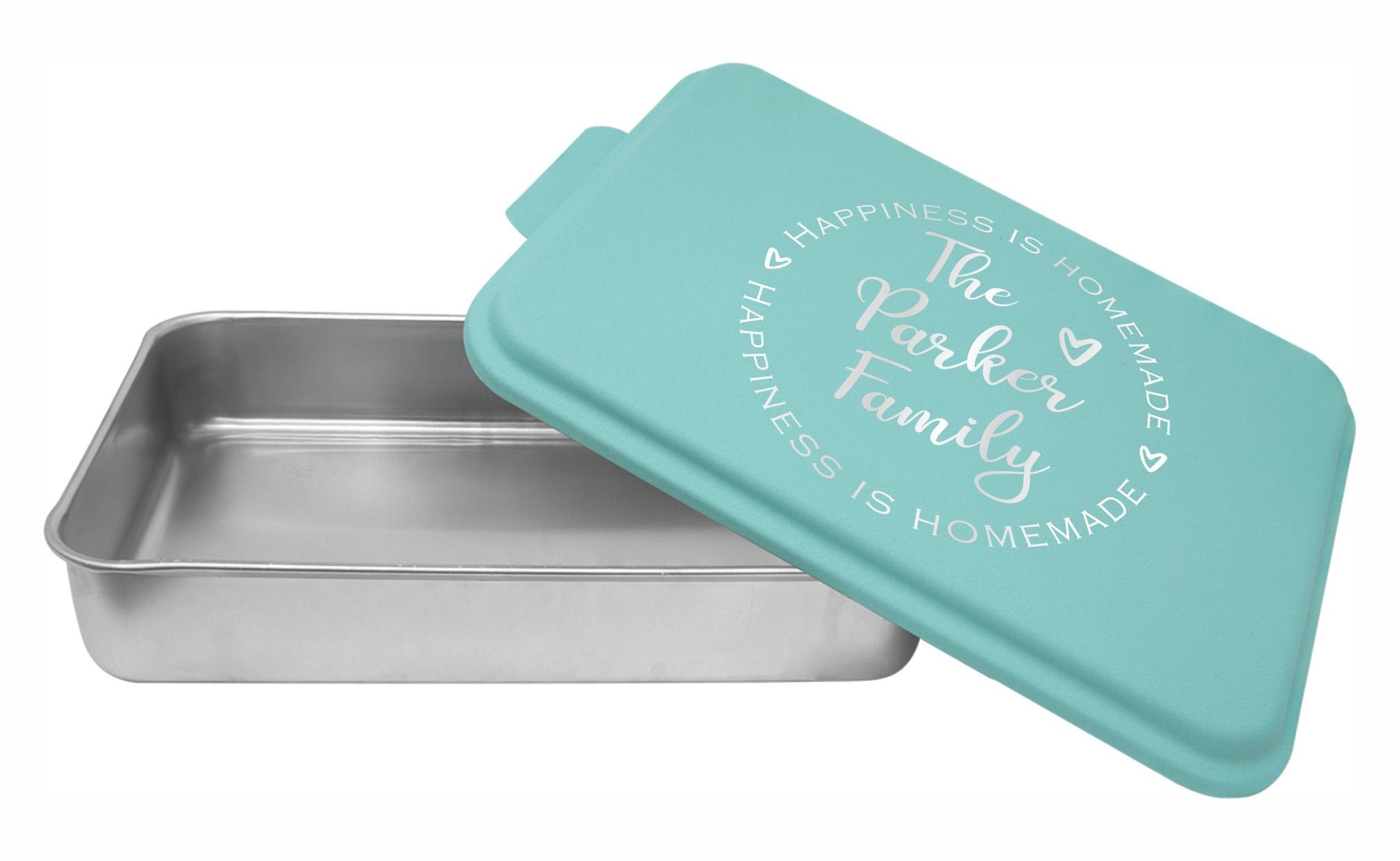 Custom Engraved Cake Pan, Personalized Metal Cake Pan